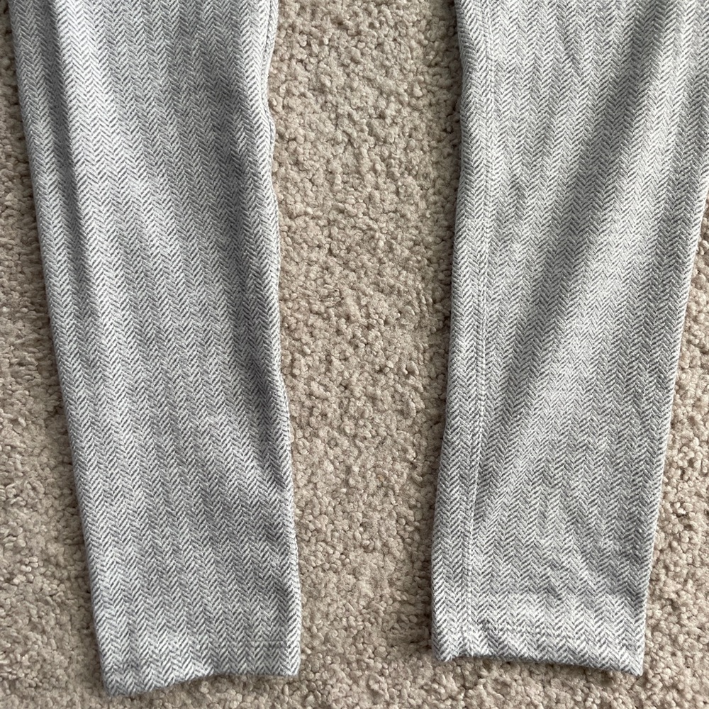 Kyodan Herringbone Fleece Cold Weather High Rise  Leggings Size Small Jacquard - Picture 7 of 9